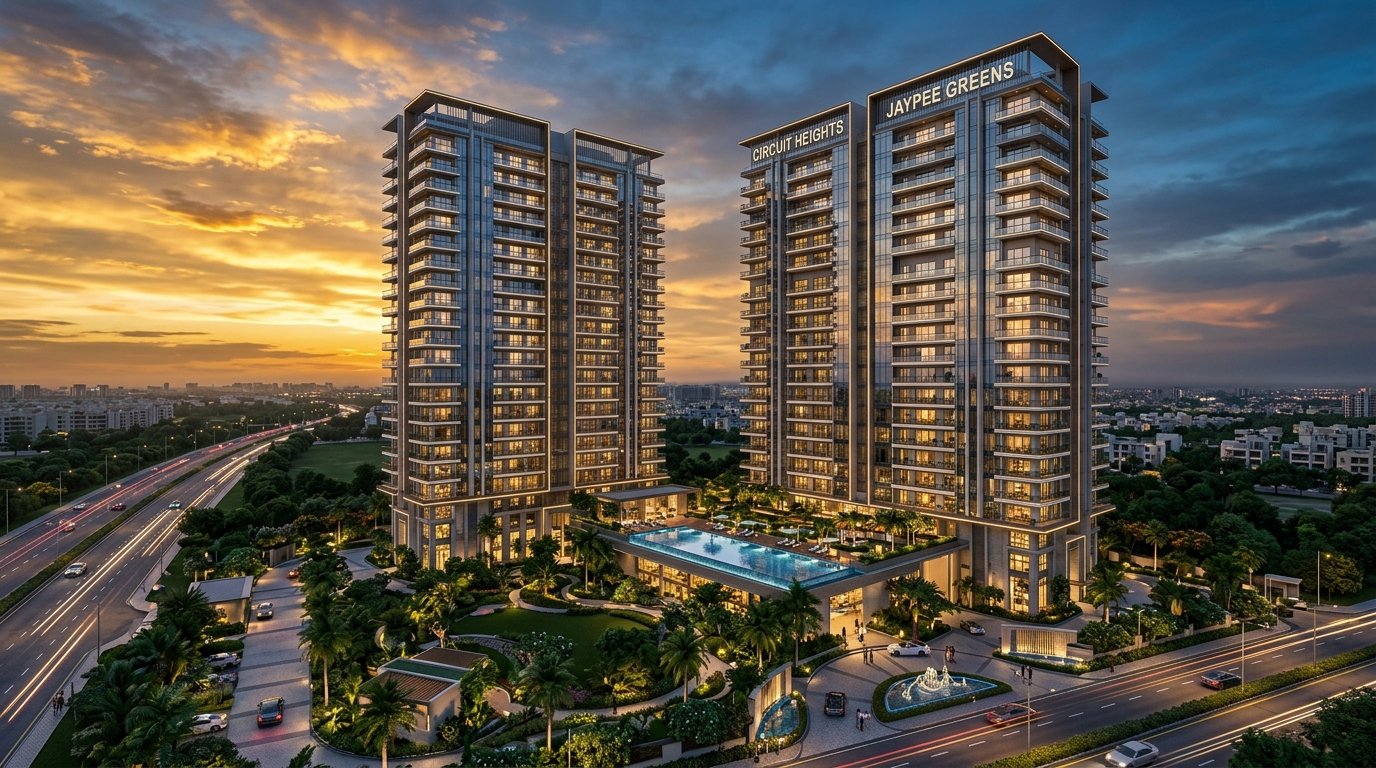 Circuit Heights Luxury Towers Sunset View Yamuna Expressway